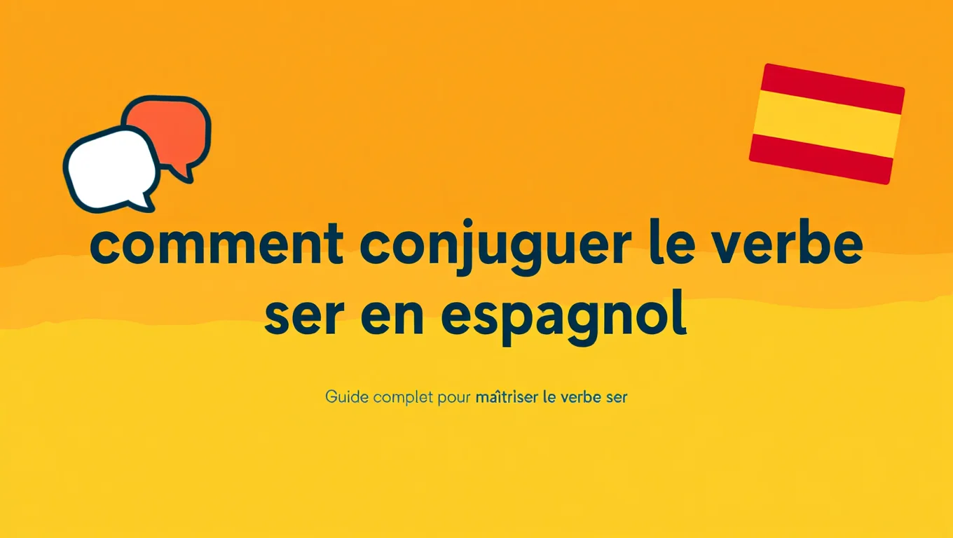 Miniature article de blog comment conjuger ser en espagnol