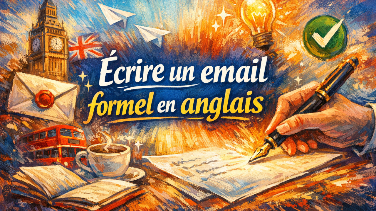 Écrire un email formel en anglais